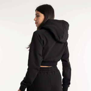 Pull à capuche zippé pour femmes Design personnalisé vêtements de sport de sport durable respirant Anti-rétrécissement Anti-rides haut - Product Image 5