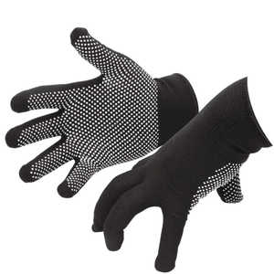 Meilleur prix jauge 13 polyester tricoté simple face PVC pointillé gants doux confortable sécurité travail main points polyester gants - Product Image 2