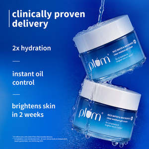 Gel hydratant éclaircissant à 2% de niacinamide et d'eau de riz 50g/100g pour femmes, tous types de peau - Product Image 3