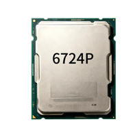Grosir Chip CPU Server Rak Enterprise Baru 6724P 16C/32T 3.6GHz–4.3GHz untuk virtualisasi pusat data dan komputasi awan.