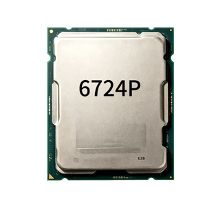 Venta al por mayor del nuevo chip de CPU para servidor en rack empresarial 6724P, 16C/32T 3.6GHz–4.3GHz para virtualización de centros de datos y computación en la nube. - Product Image 1