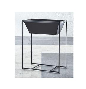 Maceta de Color negro mate con soporte para decoración de suelo del hogar Decoración de Navidad de Metal de calidad Premium diseño de tendencia - Product Image 4