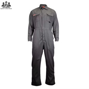 Combinaisons de travail pour hommes, prix d'usine personnalisé, uniformes de mécanicien, de construction, combinaison de travail à manches longues, vêtements de travail multi-poches - Product Image 1