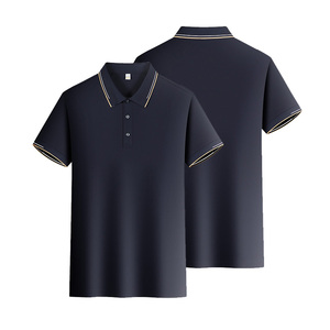 Polo-shirt de sport de golf pour hommes de haute qualité, respirant, avec logo personnalisé, uniforme personnalisé, uni, vierge, brodé - Product Image 5