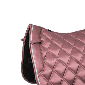 Vente en gros de tapis de selle en coton pour chevaux style anglais tapis d'équitation tout usage OEM disponible tapis de selle - Product Image 6