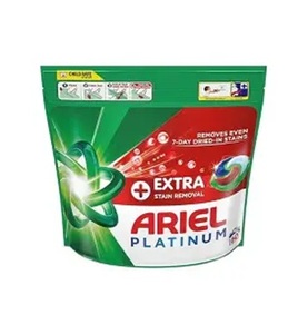 Lessives en dosettes Ariel Platinum Plus Extra Stain Remover pour un nettoyage optimal - Product Image 6