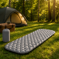 Matelas de couchage gonflable isolé ultraléger, tapis en mousse pour le camping, matelas imperméable pour la randonnée, accessoires de tente