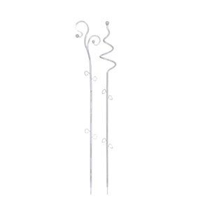 Support pour fleurs ou plantes grimpantes DECOR, dimensions (mm) 90/60x585, couleur Transparent - Product Image 1