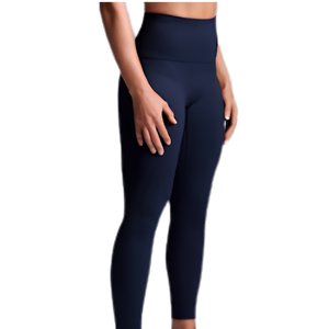 Women's Yoga Pants Set 2 Piece Solid Front Logo Sports Bra <b>Leggings</b> <b>Flare</b> Ribbed Workout Activewear Custom OEM Wholesale - Product Image 2