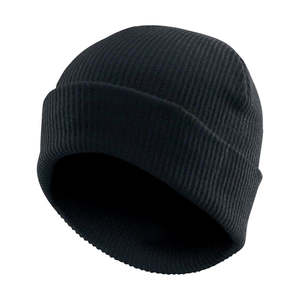 Gorro de punto cálido para invierno, gorro de acrílico de alta calidad con logotipo de parche personalizado, gorro de moda para hombres y mujeres para escenas de playa - Product Image 1
