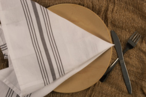 100% Cotton Bistro Napkin Quick-Dry Sustainable Olive Green Woven <b>Towel</b> for Home Kitchen Use - Product Image 5