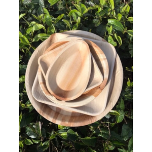 Plateaux à collation en feuilles de palmier Areca pour événements, fêtes et festivals, compostables, Vietnam - Product Image 6