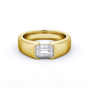 Anillos de Moissanita al por Mayor en Oro Blanco, Amarillo y Rosa de 14k, Corte Brillante, Color E, 2 Quilates, VVS2, Chapados en Oro para Compromiso de Mujer, OEM - Product Image 5