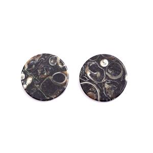 ควอตซ์เทอร์ริเทลล่าธรรมชาติคุณภาพสูง ขนาด 12 มม. ขัดเงาเรียบแบบคาโบชอง  รับรองโดยผู้ตรวจสอบอิสระ  หินพลอยหลวม - Product Image 4