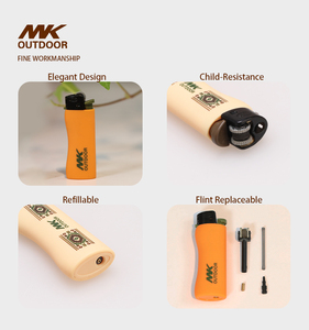 Funda para Encendedor MK con Logo Personalizado, Encendedor de Pedernal a Gas Butano, Accesorios para Fumar, Otros Encendedores - Product Image 3