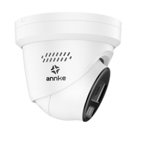 Caméra de surveillance professionnelle ANNKE NCBR800 8MP avec lumière rouge-bleue Intelsense, audio bidirectionnel, microphone et haut-parleur