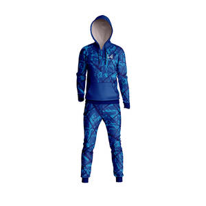 Conjunto Deportivo de Invierno para Hombre, Talla Grande, Estilo Islámico, con Sudadera con Capucha y Pantalones Deportivos 2 en 1 - Product Image 5