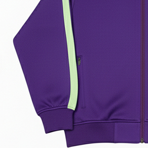 2025 Customized Wholesale Tracksuit Outfit Unisex Jogger Set with Striped <b>Zipper</b> <b>Jacket</b> Sportswear & Hip Hop Tracksuit Set - Product Image 3