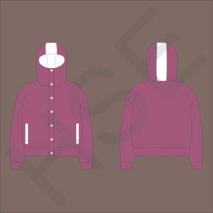 Sudadera con Capucha y Media Cremallera para Hombre, Chaqueta Casual con Capucha y Bolsillo, Cortavientos y Cálida - Product Image 1