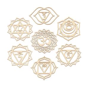 Panneau mural rond en MDF de luxe élégant, style Art déco, sculpté à la main, décoration intérieure, prix bas - Product Image 4