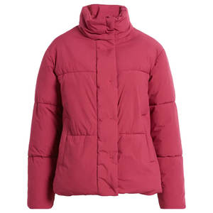 Chaqueta acolchada con capucha fina y larga con cuello levantado para mujer, talla grande, alta calidad, venta al por mayor, nuevo diseño - Product Image 1