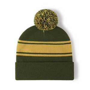 Bonnets tendance à la mode, très vendus, en tricot côtelé doux, confortables, chauds, tissu décontracté, vêtements de rue pour les tenues quotidiennes, jacquard - Product Image 3