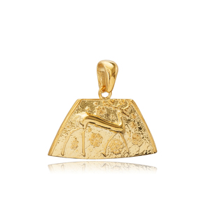 Cerf Design Symbole 925 Sterling Silver En Gros Turc À La Main Plaine Pendentif Charme Fine Jewelry - Product Image 1