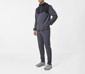 Ensemble de survêtement en coton imperméable de haute qualité, taille plus, ample, personnalisé, streetwear, bicolore - Product Image 1