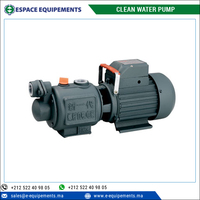 Pompe de surface pour eau propre, pression de fonctionnement maximale de 8 bars, fréquence 50/60 Hz, débit maximal de 50 l/min