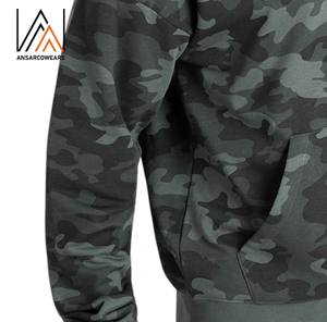 Sudadera con capucha de camuflaje personalizada XL para hombre OEM ODM estilo camuflaje ropa de calle 100% algodón sudaderas con capucha al por mayor de fabricante a granel - Product Image 5