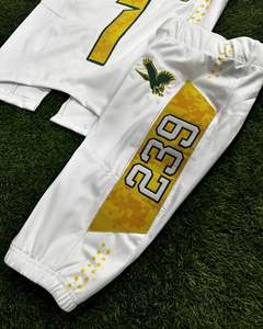 Conjunto de Uniforme de Fútbol Americano, Jersey y Pantalones Personalizados para Equipo, Resistentes, Transpirables, de Secado Rápido, Kit Completo de Alto Rendimiento, OEM - Product Image 6