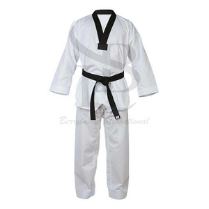 Mejores ventas al por mayor ropa deportiva buen diseño Jiu Jitsu Kimono Taekwondo uniformes artes marciales Karate desgaste precio barato - Product Image 5