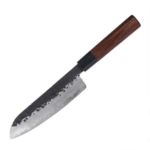 Cuchillo de cocina de acero inoxidable con alto contenido de carbono y mango de madera de Damasco, servicio profesional OEM ODM de calidad superior personalizado al por mayor - Product Image 1
