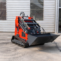 Hydraulischer Frontlader Kleiner Mini-Kompaktlader für Bau und Landwirtschaft HT430
