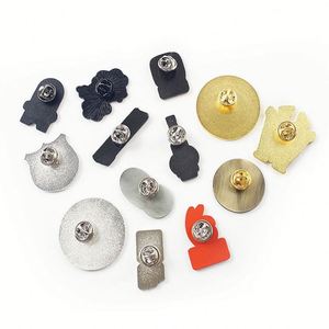 Modernos pines magnéticos personalizados de metal dorado con nombre y logotipo, grabados, para eventos, fútbol, coches, enfermeras, anime, monedas y botones de ropa. - Product Image 3