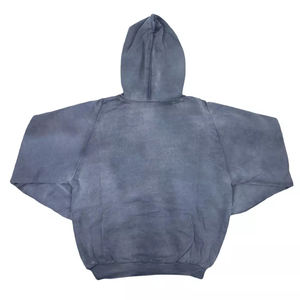 เสื้อฮู้ดล้างหินว่างเปล่าเสื้อมีฮู้ดซักกรดแบบวินเทจเสื้อมีฮู้ดซักโดย Marfa International - Product Image 5