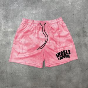 Fabricante personalizado pantalones cortos verano playa sudor lavado de talla grande deportes gimnasio pantalones cortos de malla de baloncesto para hombre - Product Image 2