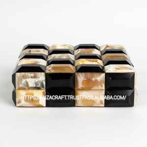 กล่องเรซินใส่เครื่องประดับตามสั่งกล่องใส่ของทรงกลมฝังกระดูก - Product Image 3