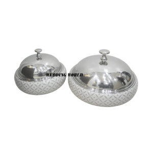 Artículos de cocina olla de metal con cúpula de madera cazuela hecha a mano superventas calentador de alimentos de Metal al por mayor con estilo clásico - Product Image 2