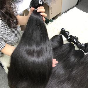 2024 cabello chino Virgen Remy cuerpo onda peluca-máquina doble trama extensiones de cabello humano - Product Image 1