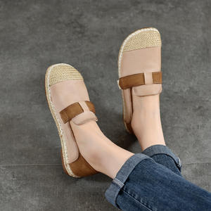 Chaussures plates en cuir pour femmes, style Oxford et mocassins, confortables et classiques, pour le bureau, les occasions décontractées, les fêtes et la marche, en cuir véritable souple - Product Image 2