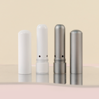 2023 vente chaude bleu rose gris aluminium inhalateur bouteille violet nasal inhalateur huiles essentielles diffuseur d'huile d'aromathérapie