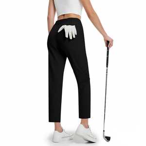 Capri de golf para mujer diseñado para jugadores activos que necesitan comodidad y movimiento flexible. - Product Image 2