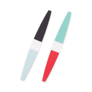 Lima de Uñas de 4 Caras Beauty Buffer, Color Aleatorio, Acero Inoxidable, Logotipo Personalizado, Esponja de Papel de Lija de Grano Personalizado de una Sola Cara - Product Image 1