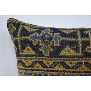 28x28 pouces multicolore bohème Patchwork laine Kantha oreiller brodé Floral Vintage imprimé coussin décoratif tissé Technique - Product Image 2