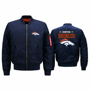 Bomber <b>Jacket</b> from <b>Flying</b> Winter Thicken Coat with embroidery and solid pattern Woolen Fabric color black OEM Service Available - Product Image 4