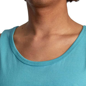 Camiseta sin mangas de algodón 100% personalizada para hombre, Vintage estilo deportivo, ajuste holgado, informal, de talla grande, a la moda, buena venta para hombre - Product Image 3