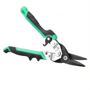 Tijeras de aviación Stanley FATMAX ERGO de 250 mm con corte a la derecha y mango verde FMHT73557-0 - Product Image 2