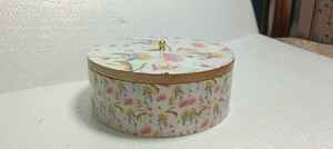 Tazón para Servir de Madera con Recubrimiento Esmaltado Impreso Colorido, Ecológico, Apto para Lavavajillas, para Decoración de Hogar y Hotel de Lujo - Product Image 6