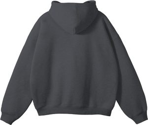 Sweat à capuche pour hommes avec logo personnalisé de haute qualité au prix de gros pour les hommes pull à capuche respirant et surdimensionné en coton mélangé de base - Product Image 2